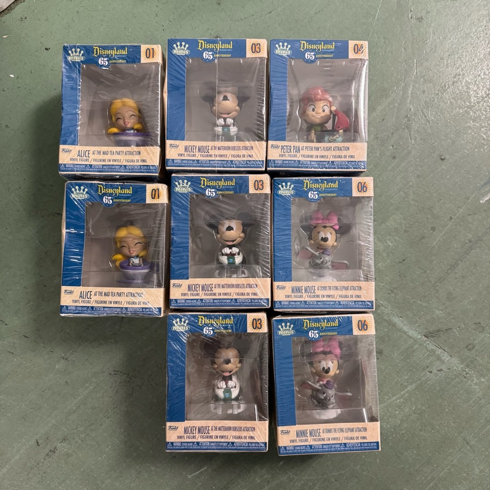 Disneyland 65th anniversary vinyl figure